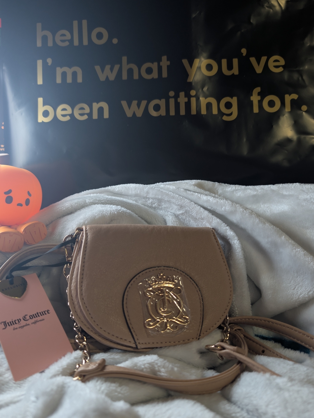 Juicy Couture Mini Rounded Flap Crossbody Bag
